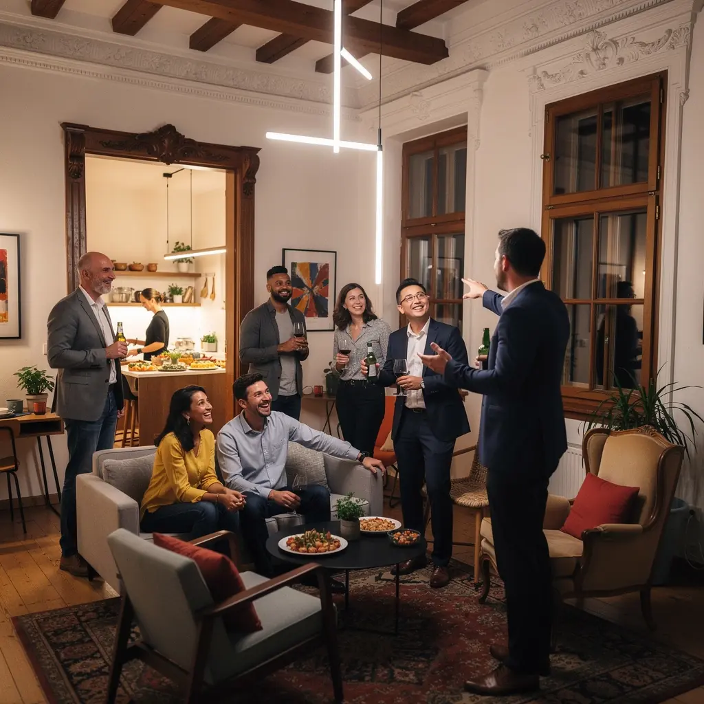 Historisches Gebäude im Salzburger Altstadtstil mit modernen Annehmlichkeiten und charmanten Balkonen.